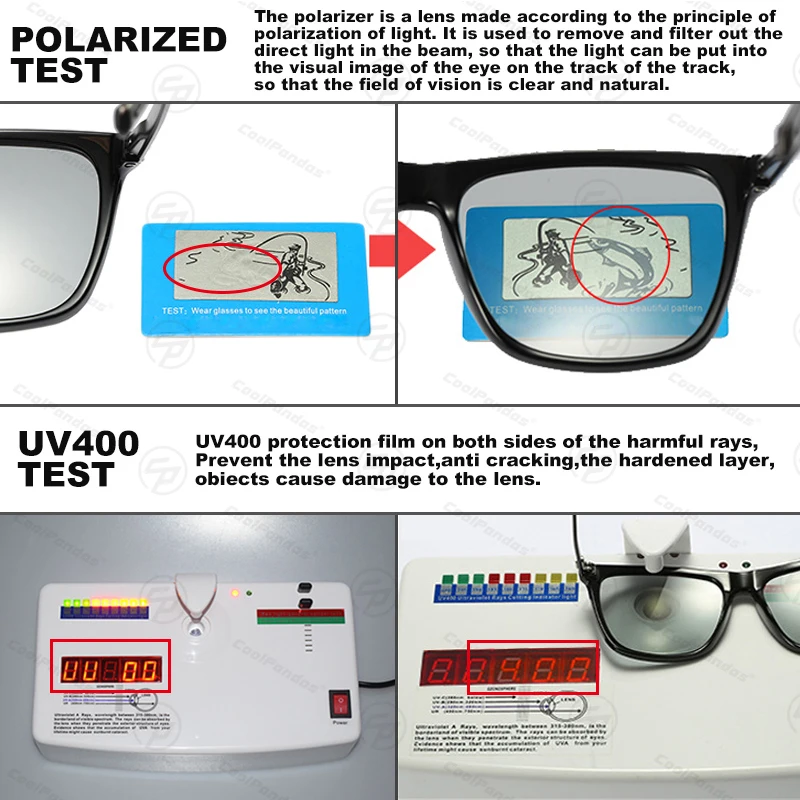 Classic Square Polarized Sunglasses Men Photochromic Anti-Glare Glasses For Women Ultra-Light Chameleon UV400 Driving Goggles