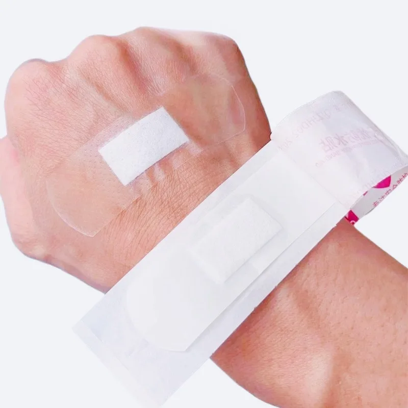 

120 шт./компл. водонепроницаемые пластыри для плавания, прозрачные пластыри для повязки на рану, лента для первой помощи, клейкие повязки, пластыри