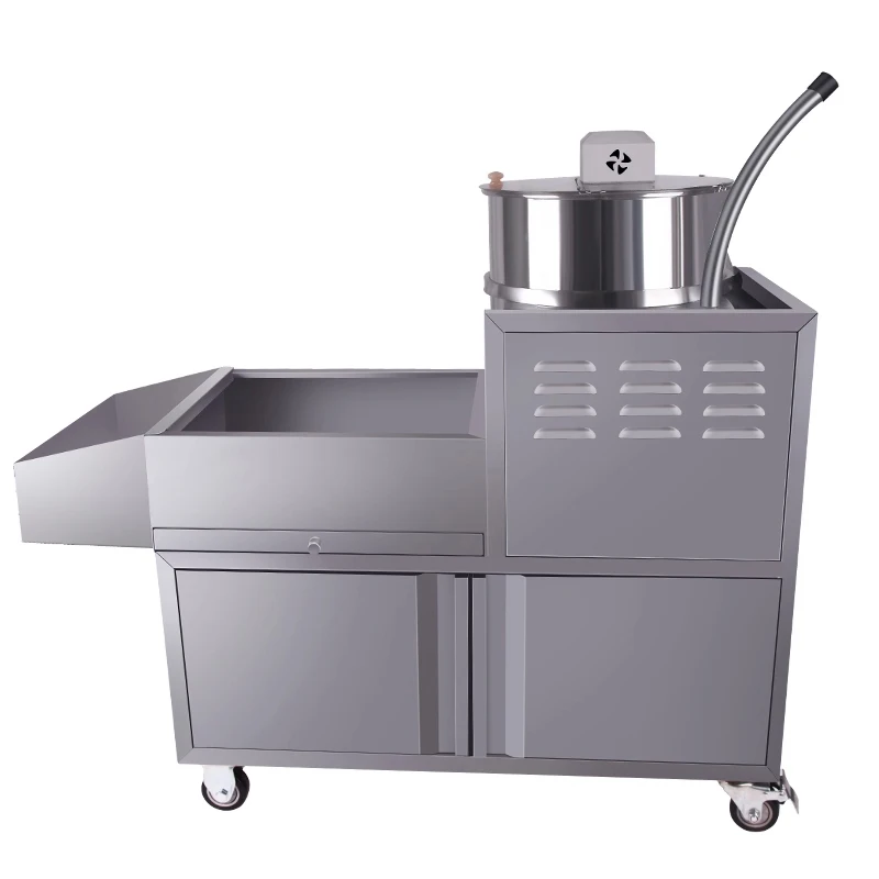 #Spherical Popcorn Machine Commercial Large Automatic For Cinema Carnival Mall Food Stall