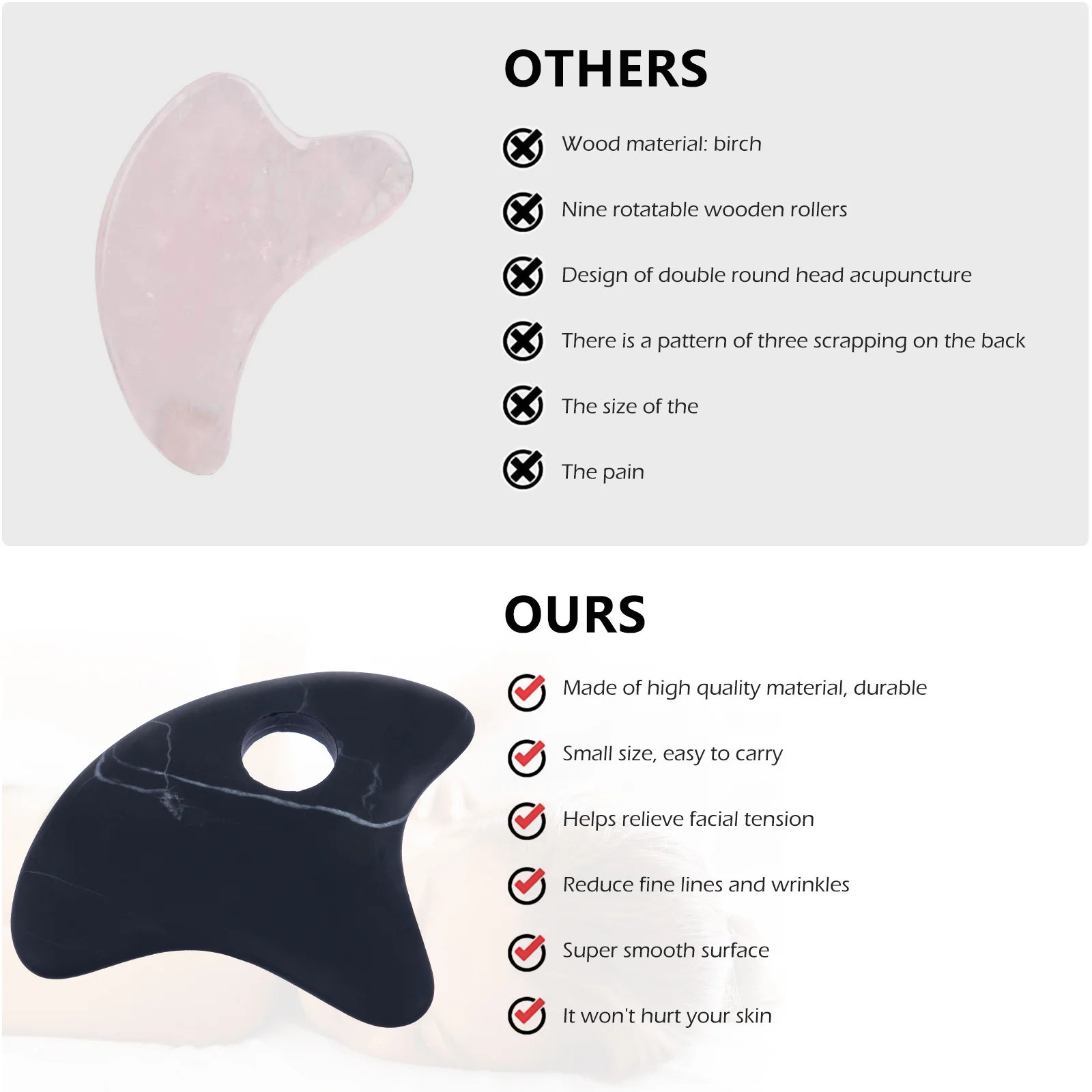 

1 шт., массажная скребковая доска Bianshi, пластина Гуа Ша, высокое качество, натуральный инструмент для ухода за кожей, скребковый инструмент для тела