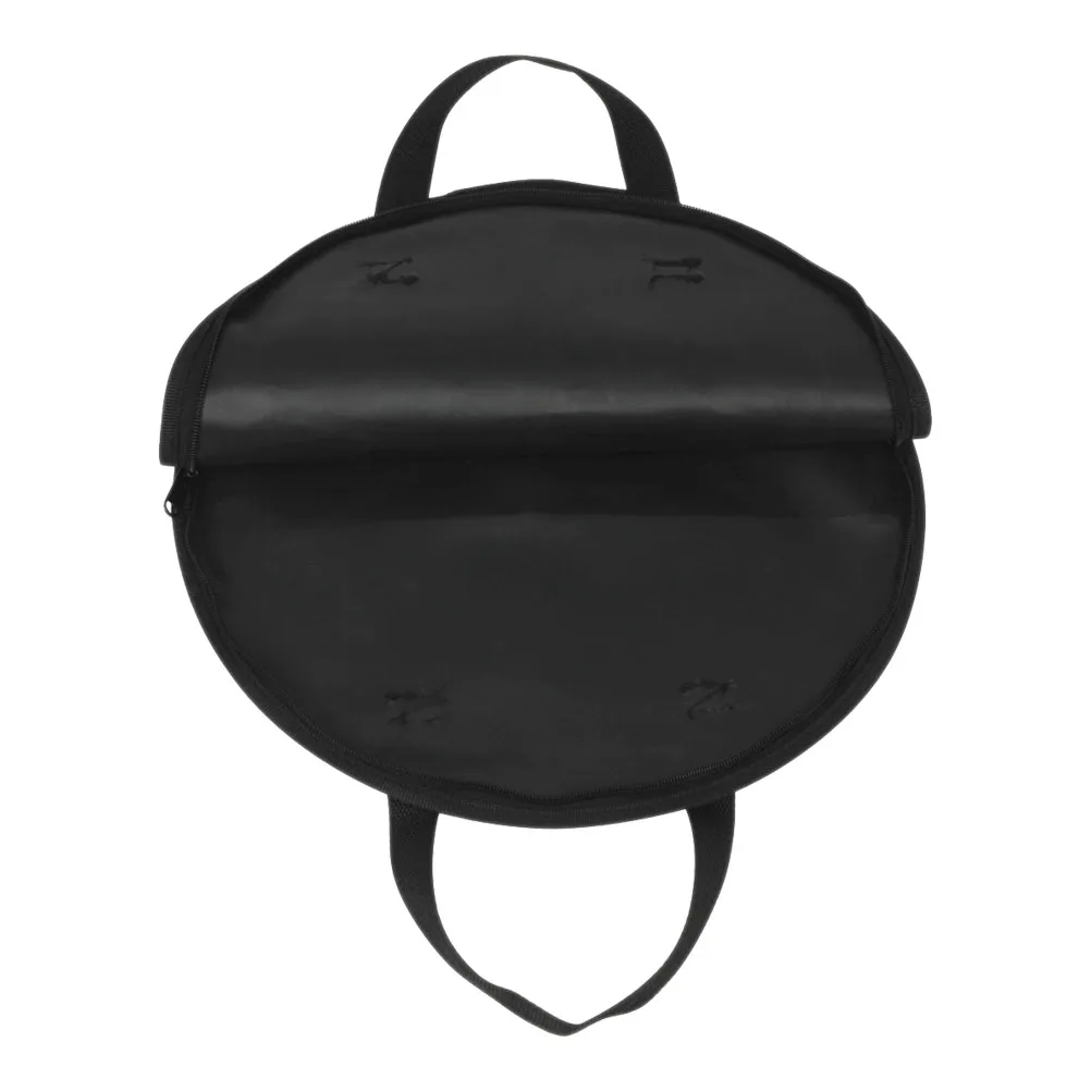 

Portable Drum Pad Carrying Bag Black Oxford Cloth Waterproof Case for Musicians Practice Pad Storage Drum Accessories