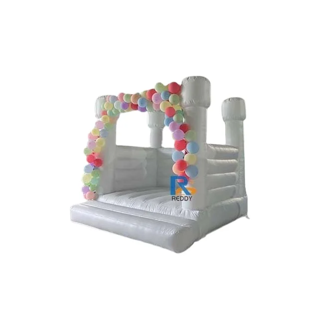 Mini Soft Color Jumping Castle Infant Fortress Inflatable Bouncer Ideal for Outdoor Playgrounds and Birthday Celebrations