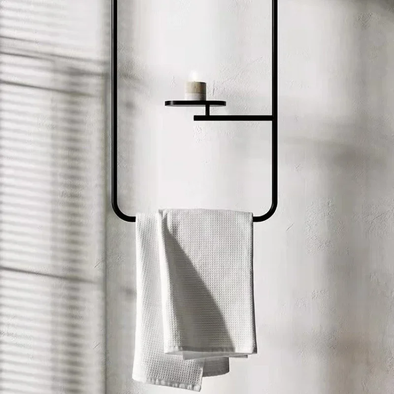 Ceiling bath towel rack stainless steel towel ceiling bathtub side home hotel bed and breakfast soap bathroom pendant