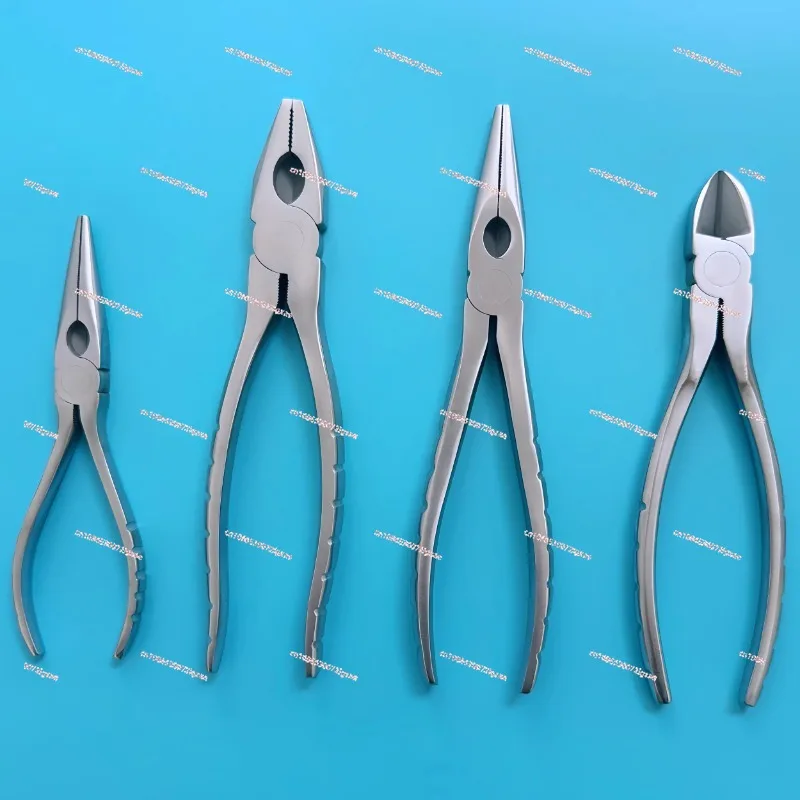 

Orthopedic instruments, medical vice, wire pliers, flat head pliers, Kirschner wire clippers