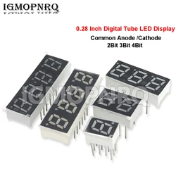 5PCS 0.28 Inch Digital Tube LED Display Common Anode /Cathode 2Bit 3Bit 4Bit Display 0.28