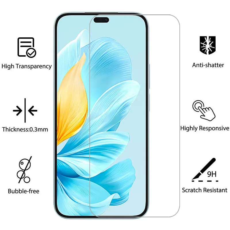 حافظة هاتف لهاتف هواوي هونور 200 لايت 5 جرام من الزجاج المقسى آن هونور 200 200 لايت هونور 200 لايت لايت مضاءة غطاء خلفي هونر 5 جرام