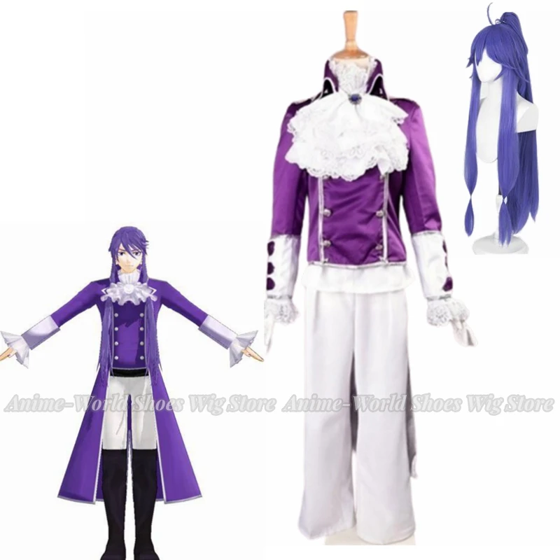 Camui Gackpo Cosplay Costume For Halloween Carnival Outfit Wig