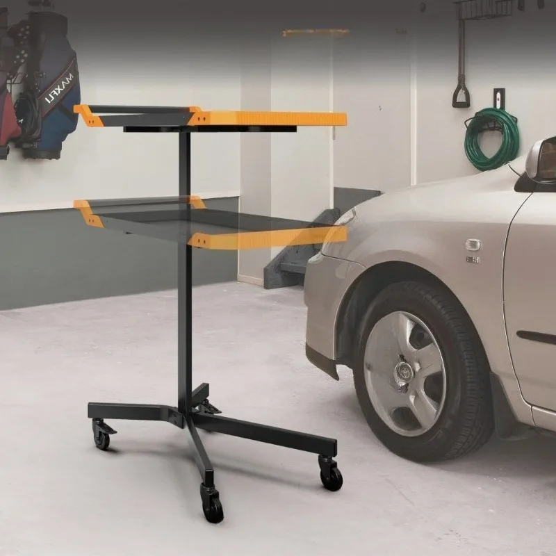Auto Repair Cart Multifunctional Adjustable Height Workbench Universal Wheel Storage Tool Cart Tool Storage Tool Cart