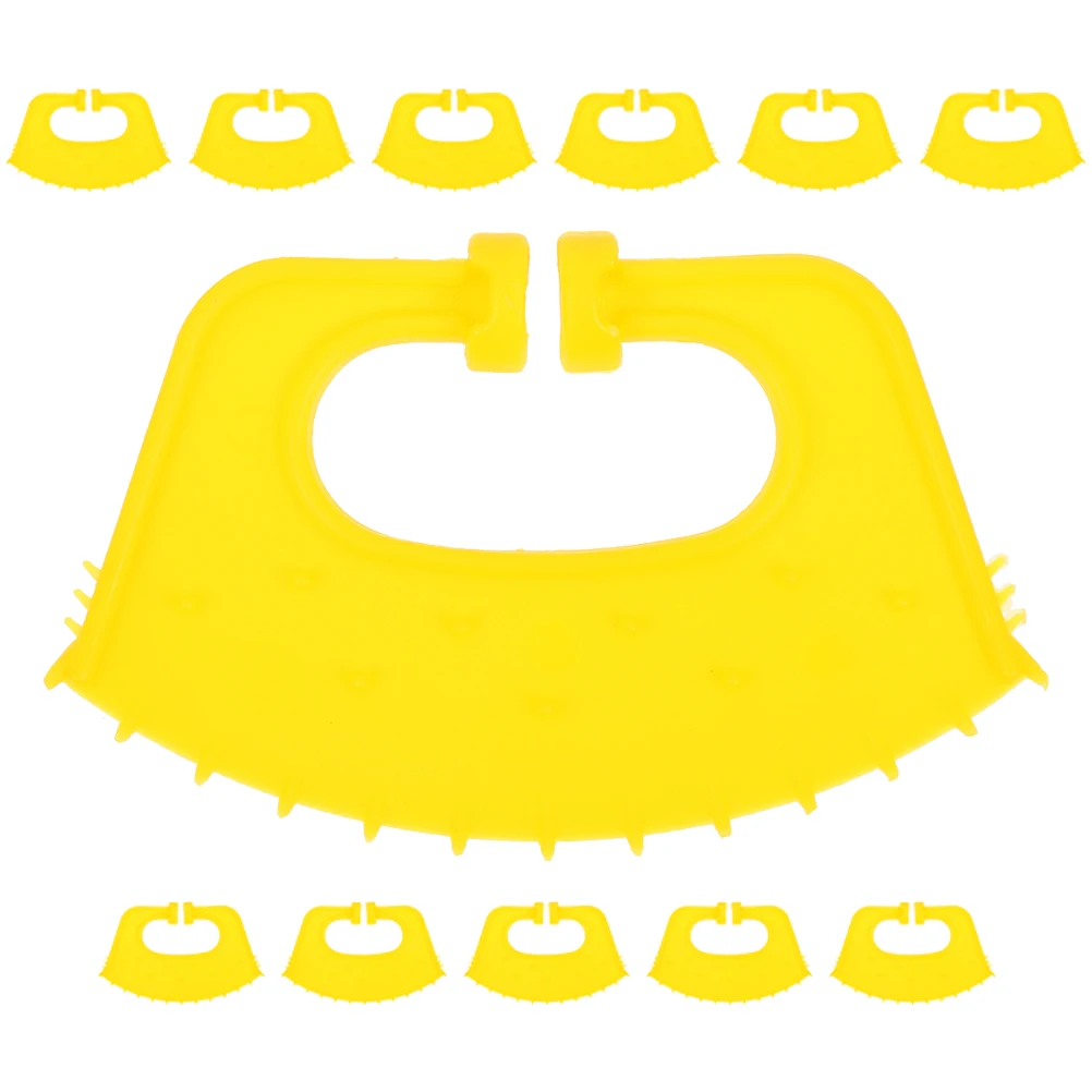 

12pcs Plastic Calf Weaner Cow Thorn Cattle Clip Farm Livestock Tool Bovine Weaning Device Easy Install Milking Stop Calf Nose