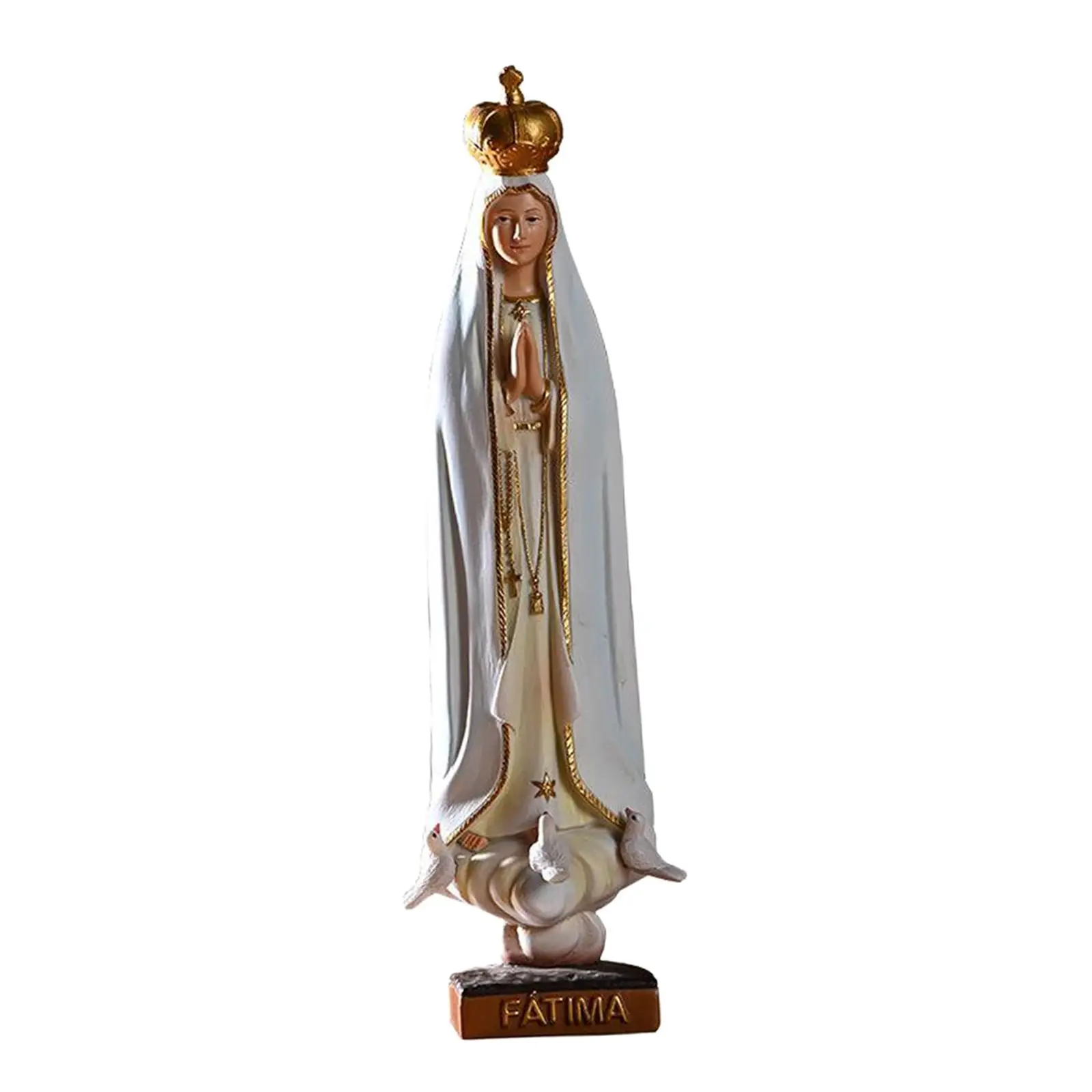 Virgin Mary Figurine Christ Statues Miniature Sculpture Home Office Decoration Christmas gift