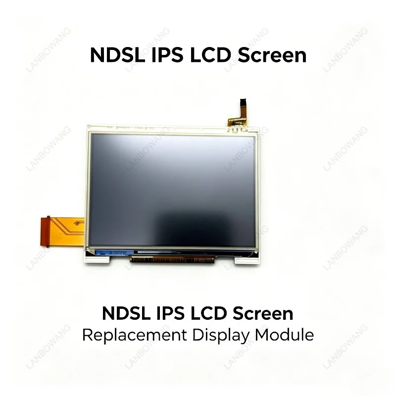 New IPS Lamination LCD Screen for Nintendo DS Lite NDSL DSL, Separate Upper & Lower Screen Replacement Available