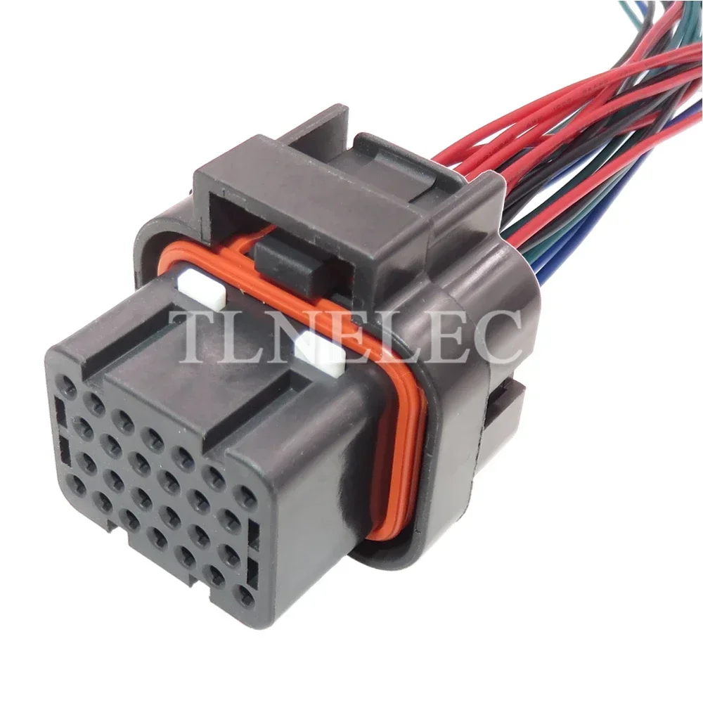 26 Pin Way Auto Wire Cable Sealed Socket with Wires Automobile Connector Assembly 1473416-1 1-473712-1