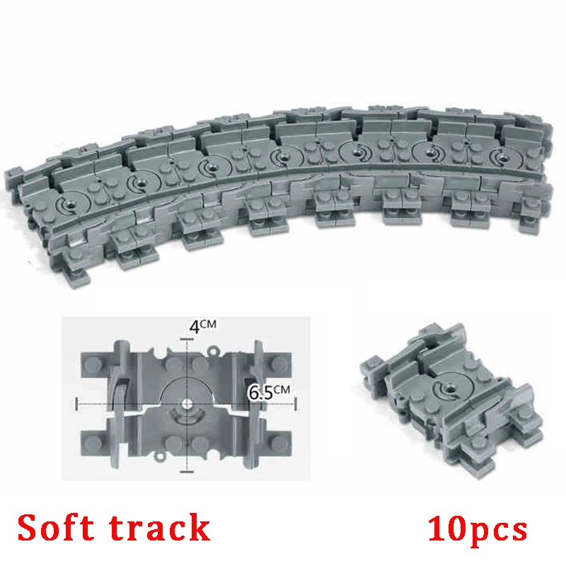 City Trains Flexible Tracks Forked Straight Curved Soft Rails Track Switch Building Block Bricks Kids DIY High-tech Creative Toy