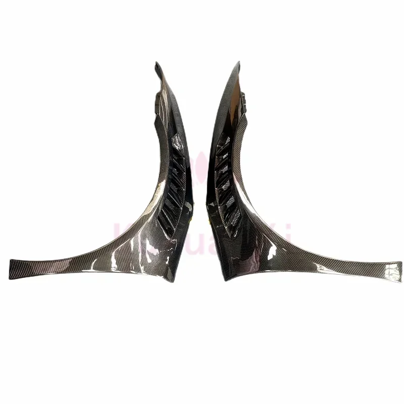 V Style Half Dry Carbon Fiber Front Fender For Lamborghini Huracan LP610 LP580 Lambo Huracan