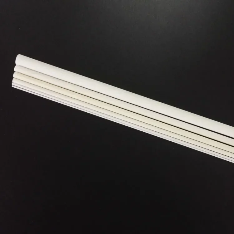 95 Alumina Ceramic Tube High Temperature Insulation 2 Holes OD 1-8mm Non-standard Custom Processing