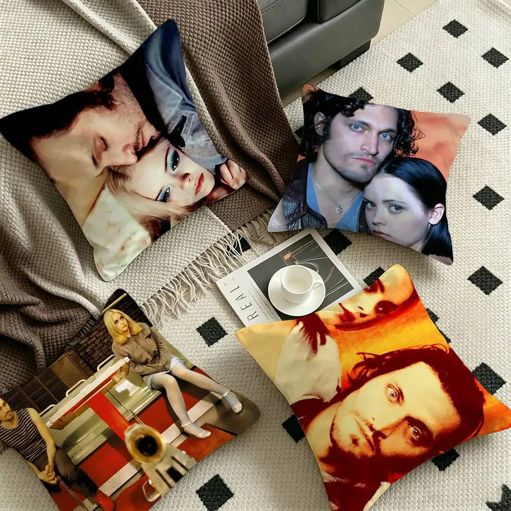 Buffalo 66 Classic Movie Maple Design Cushion Cover Happy Autumn Harvest decor Holiday Decorati Pillow Cover