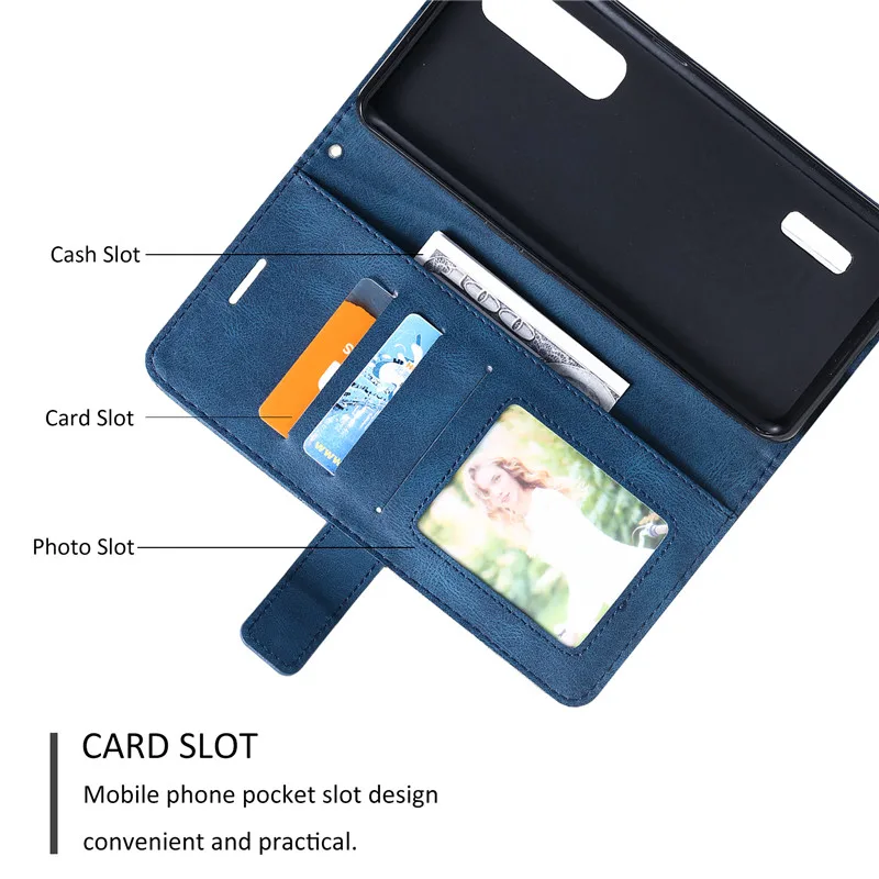 FindX5 Flip Magnetic Leather Cover dla OPPO Find X5 Lite X3 Pro X2 Neo FindX3 Lite X3Pro 5G X5Pro Coque Wallet Stand Phone Case — zdjęcie produktu 4