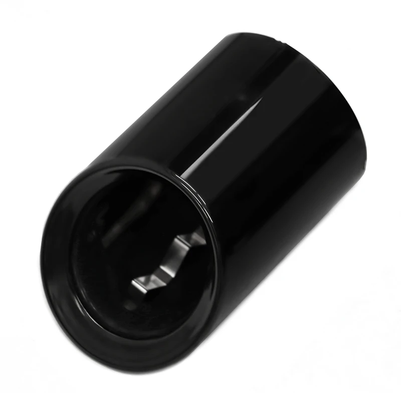 2 PCS Gloss Black Exhaust Muffler Tip Cover For BMW G20 G21 2023-2025 LCI 320i 330i Stainless Steel Tailpipe view 4