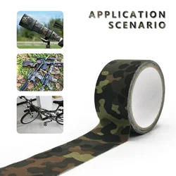 5M Outdoor Duct Camouflage Tape WRAP Hunting Waterproof Adhesive Camo Tape Stealth Bandage 0.05m x 5m /2inchx196inch