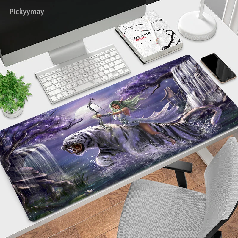 World Of Warcraft Mouse Pad Computer Laptop Mouse Mat Large Mousepad Keyboards Table Carpet  Gaming Desk Play Mats Locking Edge