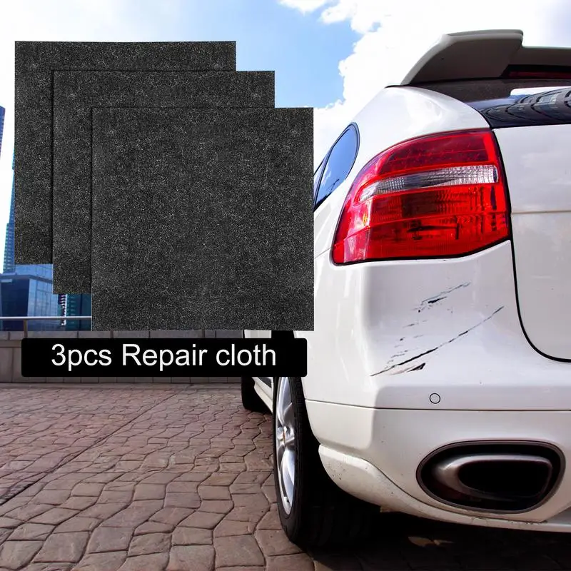 Nano Car Scratch Remover 3PCS Nano Sparkle Cloth vehicle Scratch Eraser Multiple Use Car Cloth for Easily Repair Paint Scratches