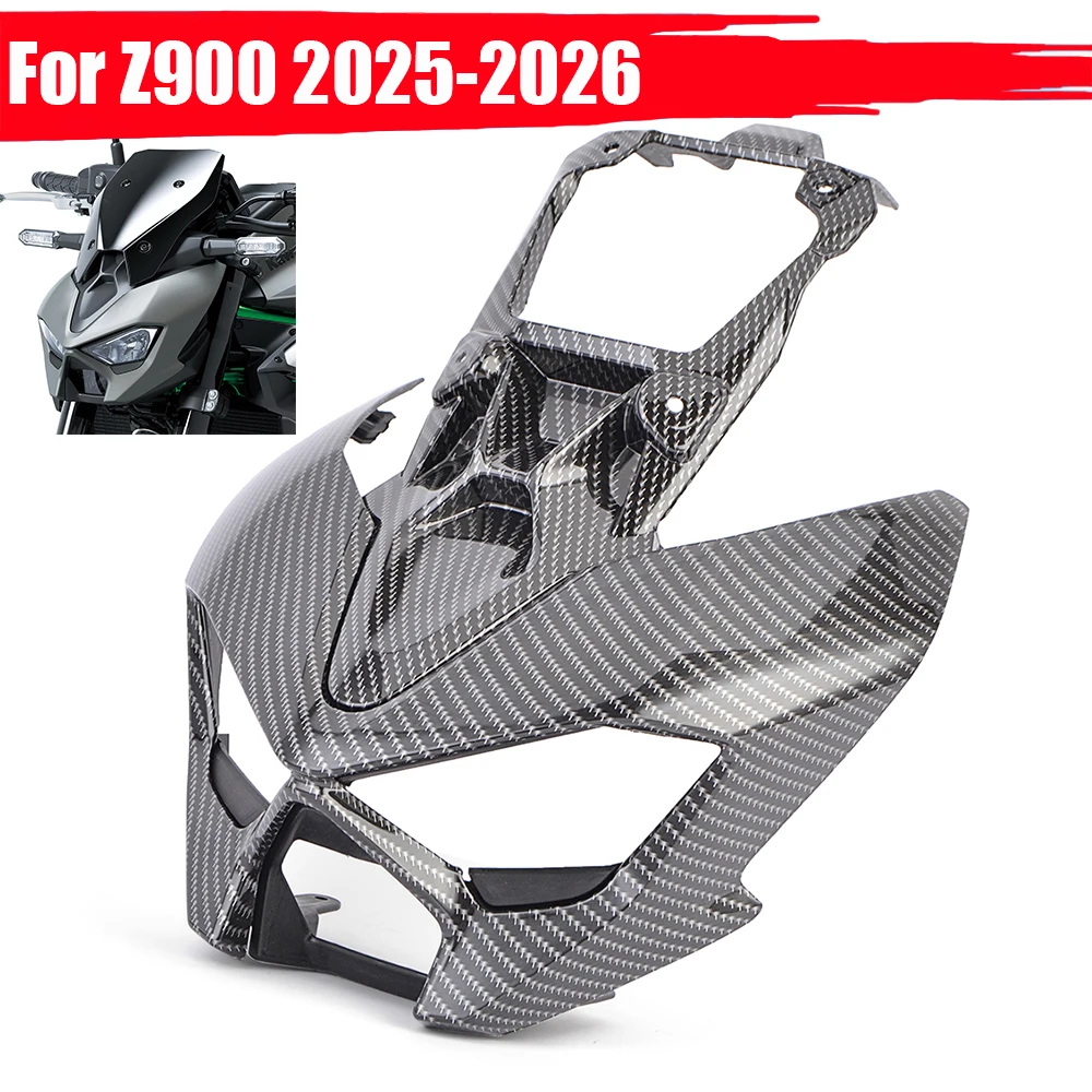 

Для Kawasaki Z900 Z900SE 2025 2026: Верхний обтекатель передней фары / Защитная накладка на фару