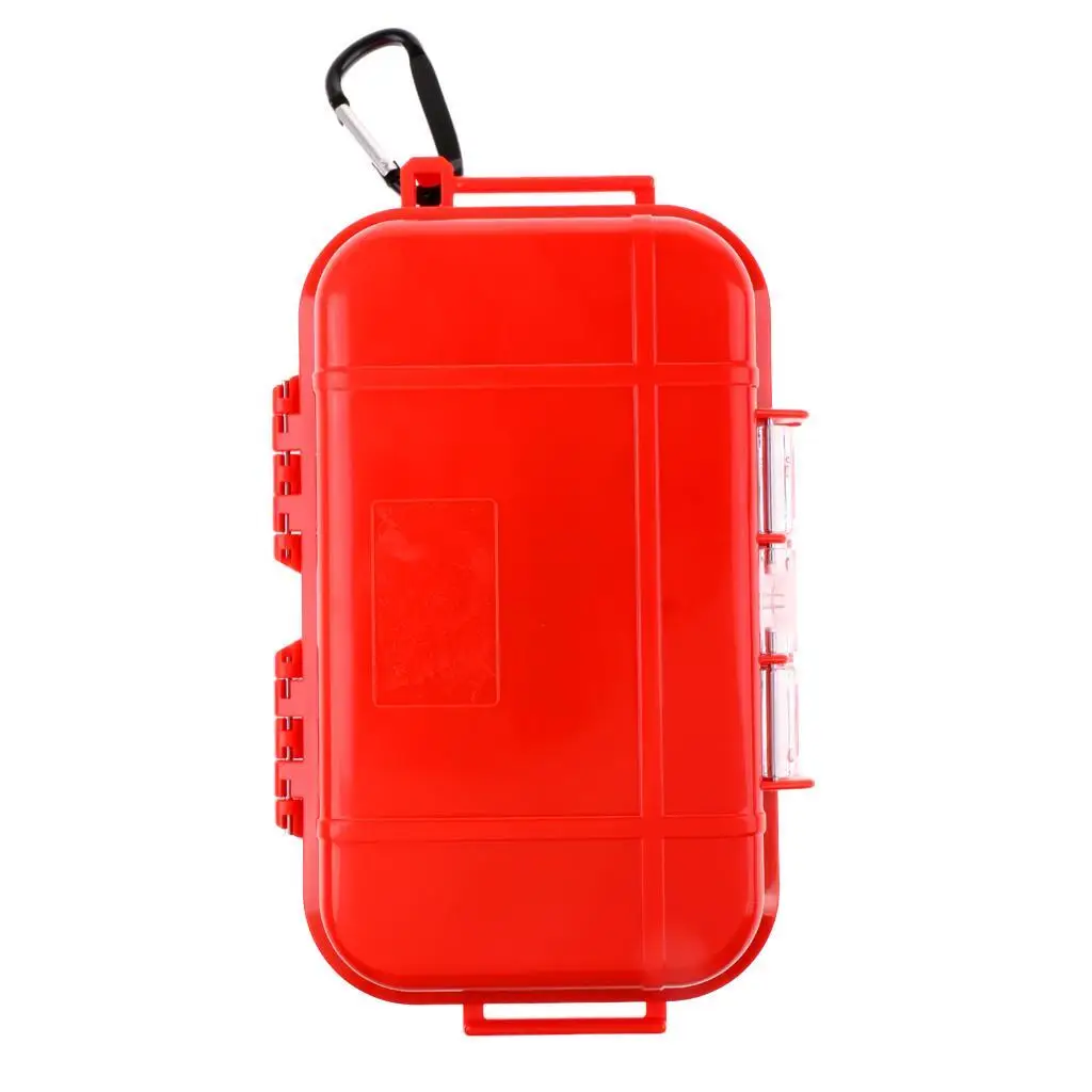 

Outdoor Shockproof Survival Waterproof Storage Case Box Container Black