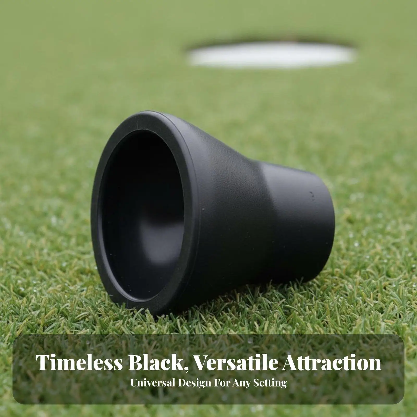 Portable Golf Ball Retriever Suction Cup Rubber Construction Putter Grip Screw in Pick Up Tool for All Golfers