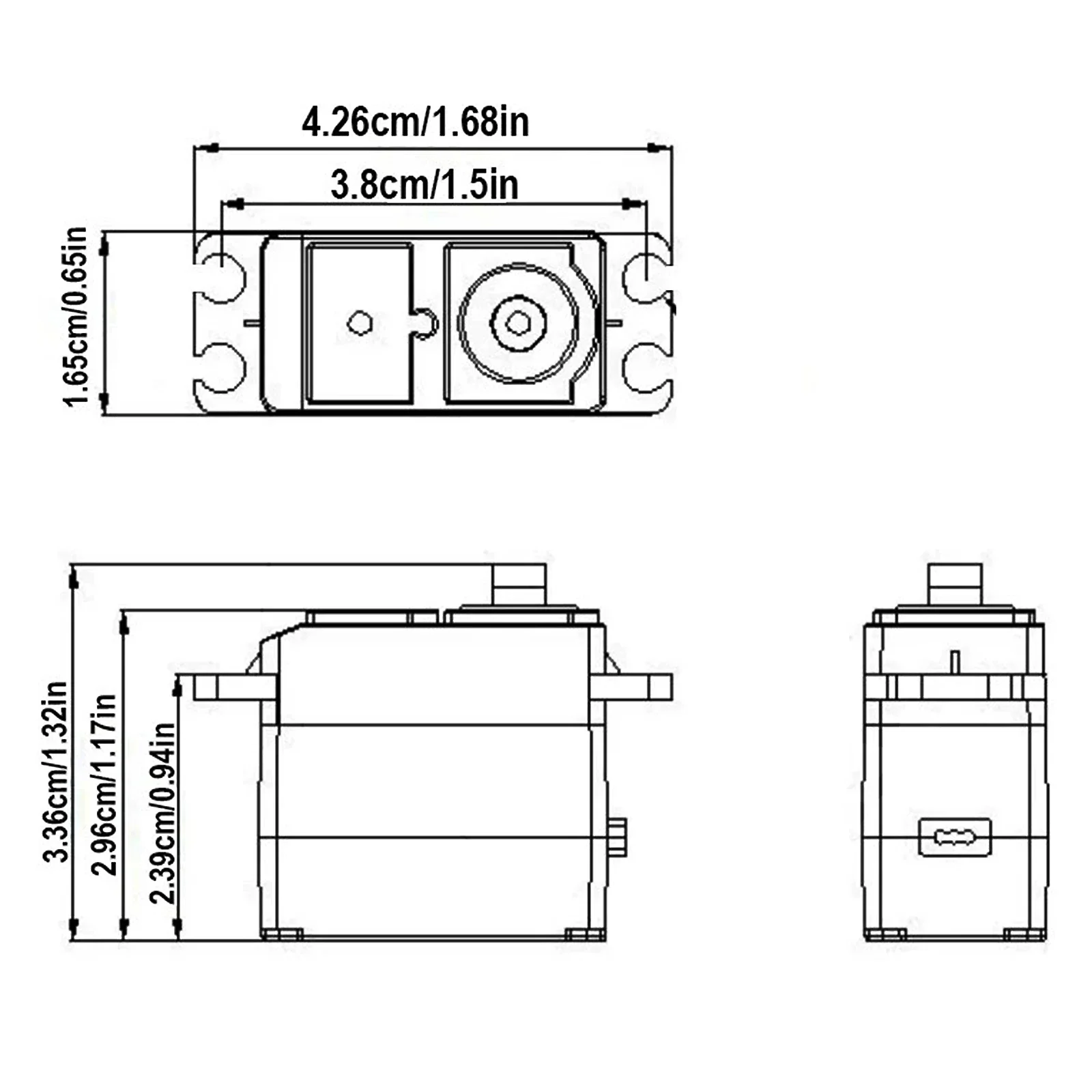 Future Flight JX HV-2211MG MJX 14210 14209 11 кг 22G Цифровой сервопривод с металлической шестерней 3 провода Riaaria 1/12 14 RC Car FY01 SB1508 Обновление