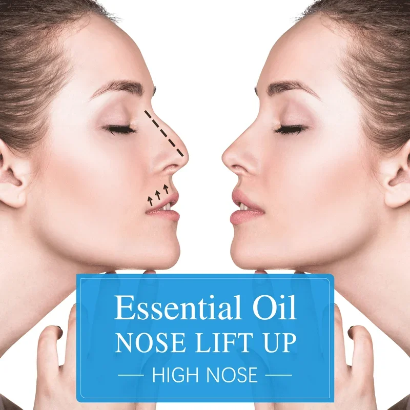 Nose Essential Oil Lift Up Heighten Rhinoplasty Collagen Firming Moisturizing Nose Shape Serum Reshape Natural Face Skin Care