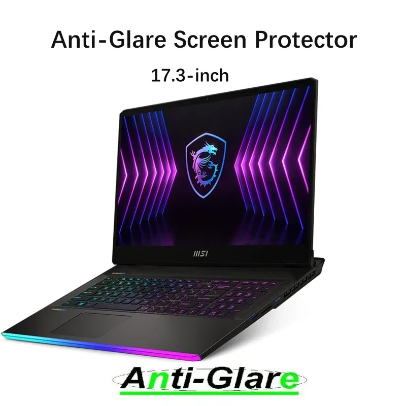 

2X Ultra Clear/Anti-Glare/Anti Blue-Ray Screen Protector for MSI Raider GE76 Deluxe Edition/Raider GE77 HX/Raider GE76 12U 17.3"