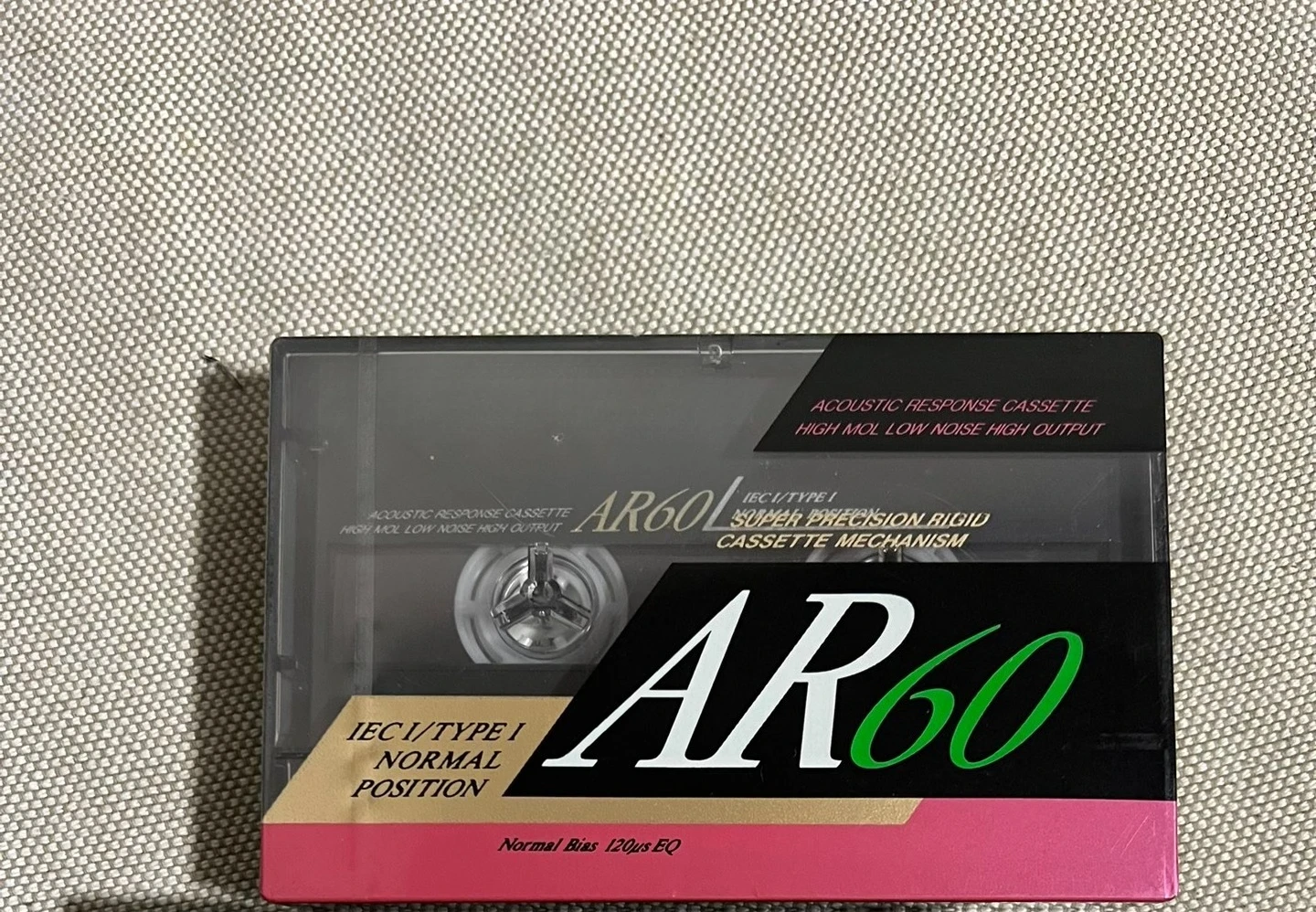 New and unopened blank tape for TDK AR60