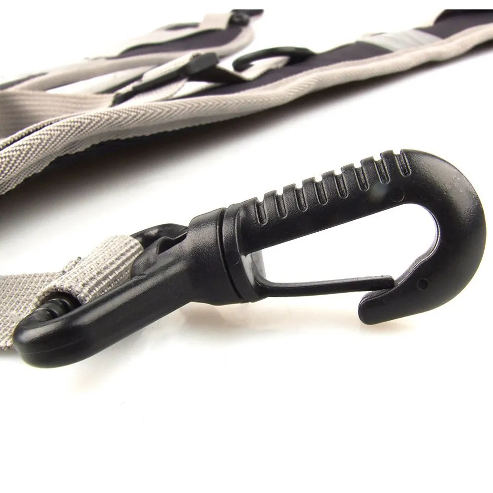 

Черный водонепроницаемый плечевой ремень с подушечкой-накладкой, широкий регулируемый нескользящий ремень с мягкой подкладкой для гермомешков и сумок, идеально подходит для каякинга и кемпинга