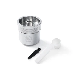 ICafilas Stainless Steel Reusable Illy Coffee Filter Tamper Set Refillable Capsules Pod Tamper For ILLY X9 X8 X7.1 Y5 Y3 Y1.1