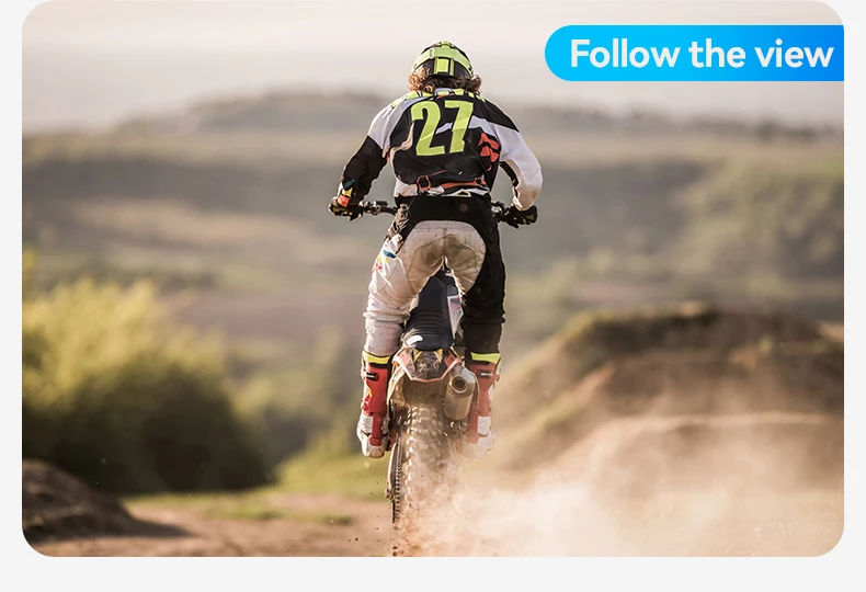 TELESIN Motorrad Fahrrad Einbeinstativ Fahrrad Lenker Panorama Halterung Unsichtbare Selfie Stick Halterung für GoPro Hero DJI Insta360 – Detail 3