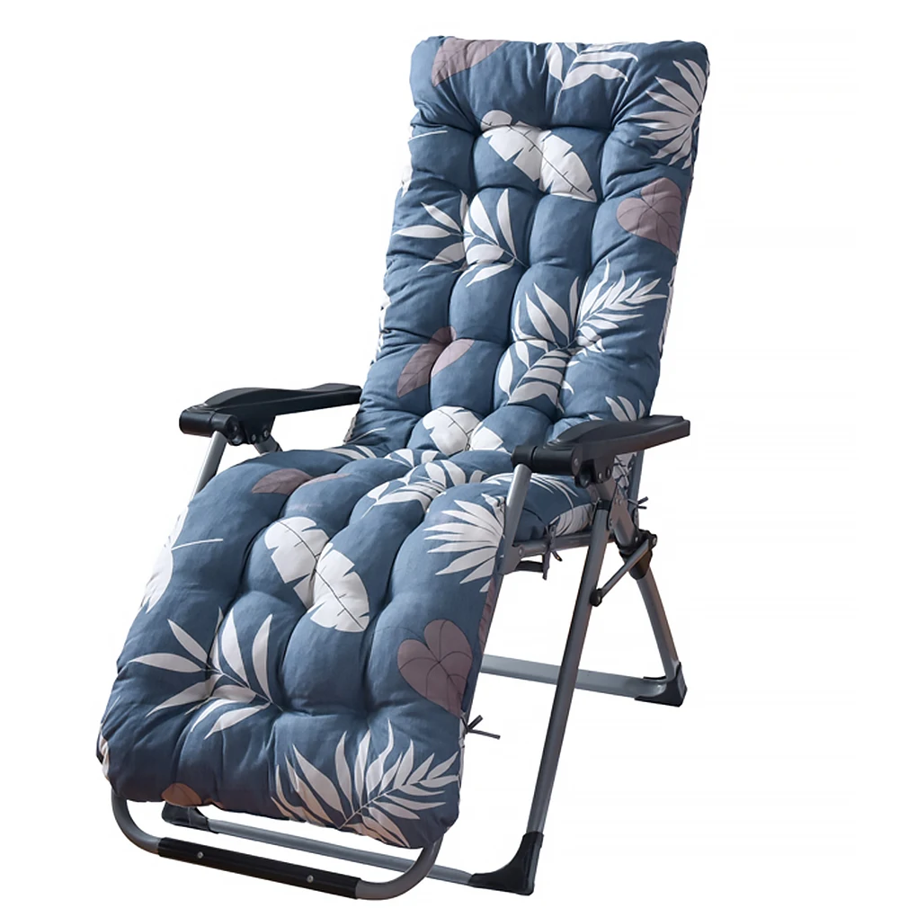 

Leaves Print Recliner Cushion Rocking Chair Pad Elastic Back Cushions Reclining Pads Indoor Outdoor Thick Seat Mat