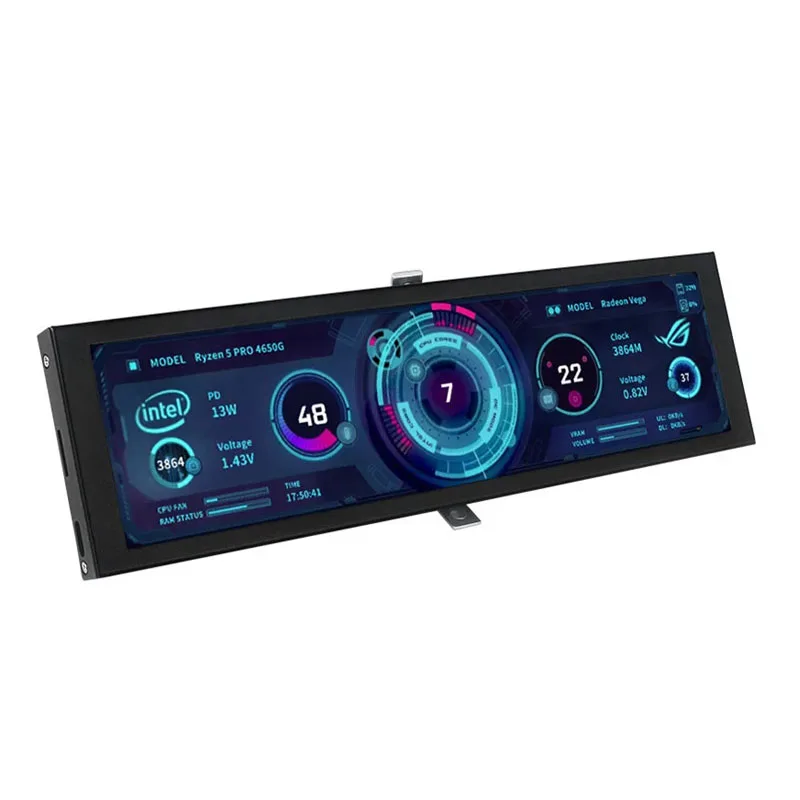 

8.8 inch IPS TYPEC Secondary Screen Case CPU GPU RAM Computer Monitoring USB Display Chassis Smart AIDA Free