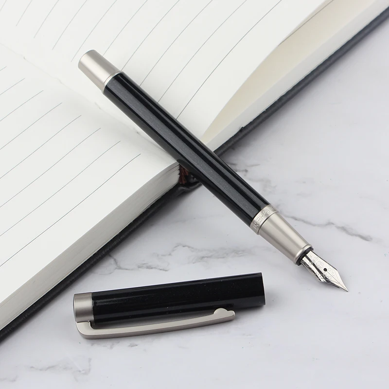 

Hero H635 Business Retro High-end Fountain Pen F 0.5mm Office Gift Calligraphy Practice Birthday Gift School Supplies Writing