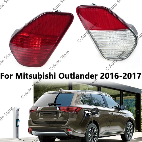 Luz de parachoques trasero, luz antiniebla, reflector trasero, lámpara trasera para Mitsubishi Outlander 2016, 2017, 2018, 8337A137, 8337A136