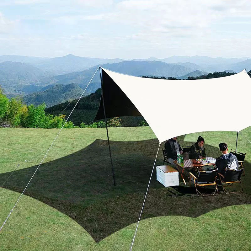 Tent outdoor camping canopy, folding sunscreen, rainproof thickened portable