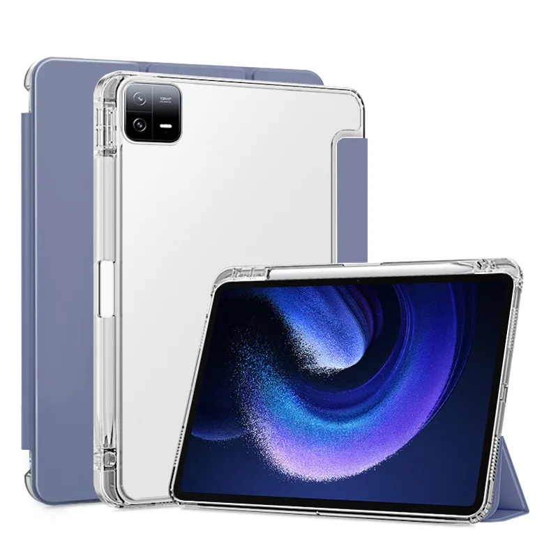 Tablet Case For MiPad 6S Pro 12.4in Magnetic Smart Cover For Xiaomi Pad 6/6Pro with Pencil Holder Tablet Cover