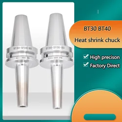 Heat shrink fit tool holder BT30 SF04 8 10 Sintering thermal expansion collet chuck CNC machine tools