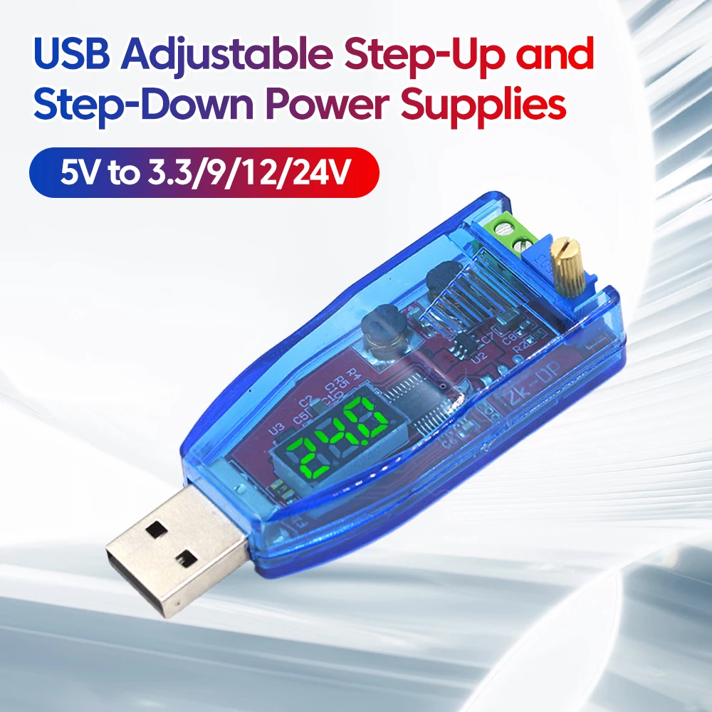 DC-DC Usb Adjustabl…