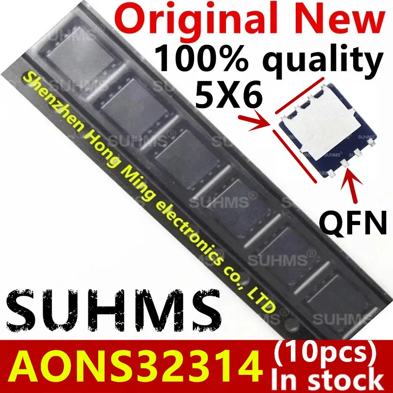 (10 sztuk) 100% nowy chipset AONS32314 AON32314 AO32314 32314 QFN-8