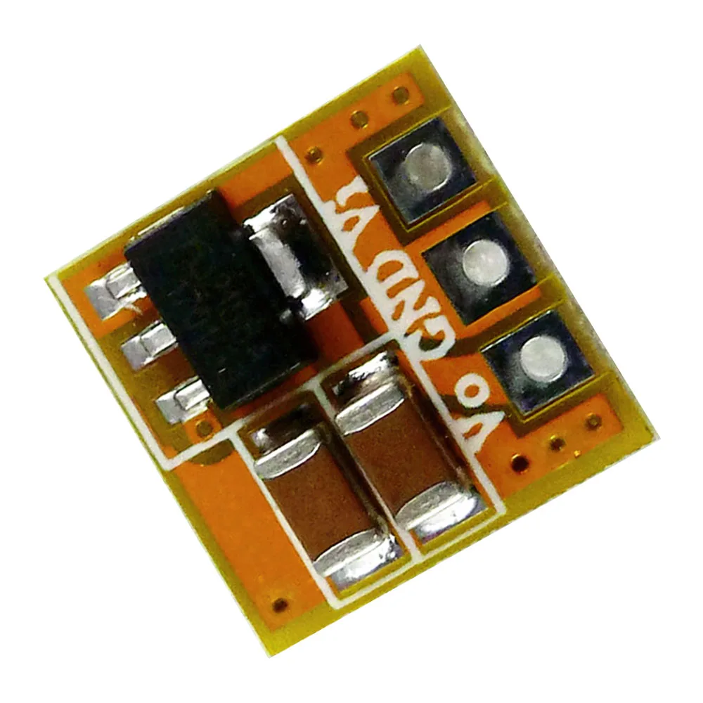 0.7-5V to 3V/3.3V/5V Boost Converter Module 95% Efficiency for AA/AAA Battery Motor Breadboard Power Supply With/Without Pin