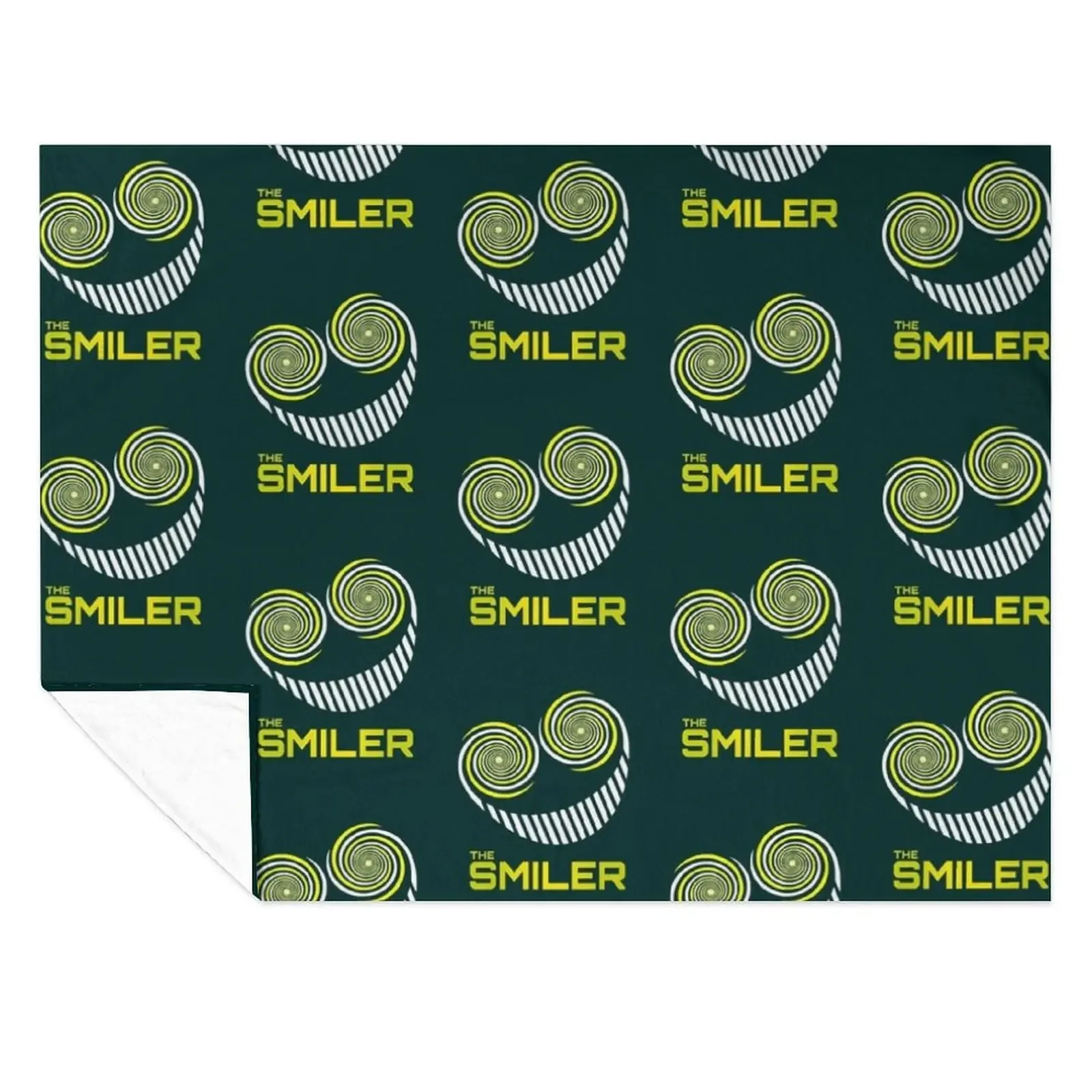

The Smiler Throw Blanket Thermals For Travel Multi-Purpose Soft Polar Blankets