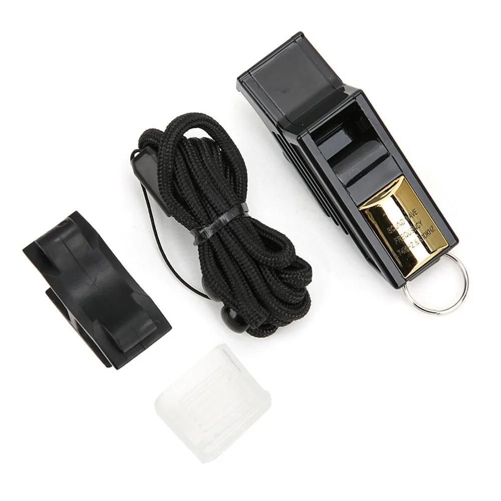 Durable High Pitch Sports Referee Whistle Loud Sound Emergency Lifesaving Whistle Camping Survival Whistle Camping Safety