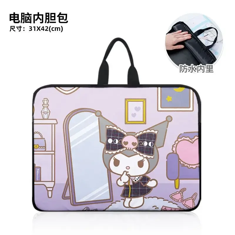 Sanrio-Bolso de mano Clow M, mochila impermeable de gran capacidad con dibujos animados, resistente a las manchas, para ordenador