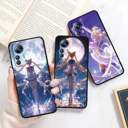 Sailor Moon Fashion Cute For Xiaomi Mi Poco F5 F4 F3 X6 X5 X4 X3 M6 M5 M5S M4 M3 C65 Pro GT NFC 5G Black TPU Phone Case