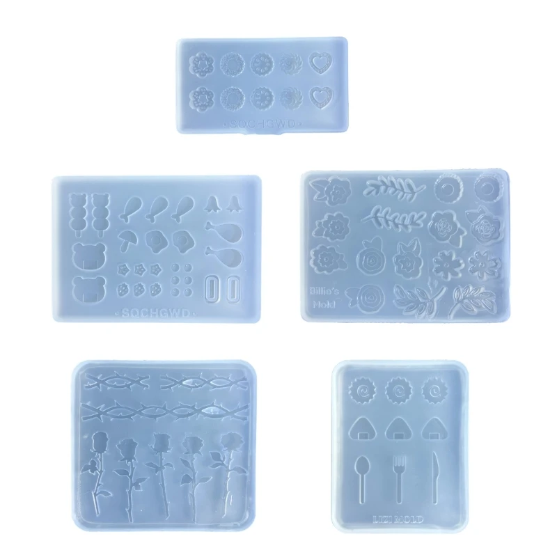 Non Silicone Mold Delicious Themed Casting Mold Versatile Baking Moulds for Cakes/Chocolates/Cookie/Candy